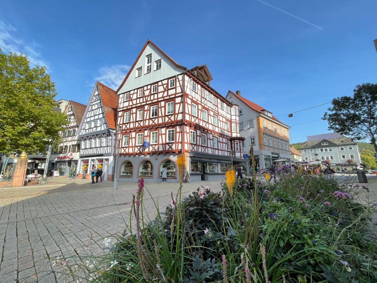 Stay: zentrales Schwarzwald Apartment für 1-2 mit Küche und Freisitz Nagold Exterior foto